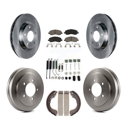 [Avant + Arrière] Kit de Disque et plaquette (céramique) de frein pour Jeep Patriot Compass Dodge Caliber Chrysler Sebring Avenger K8C-102217