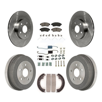 [Avant + Arrière] Kit de Disque et plaquette (céramique) de frein pour 1996-2000 Toyota RAV4 K8C-102218