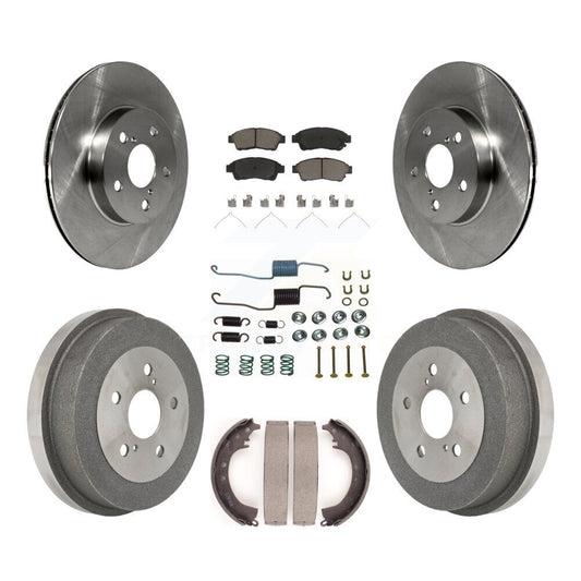 [Avant + Arrière] Kit de Disque et plaquette (céramique) de frein pour 1996-2000 Toyota RAV4 K8C-102218
