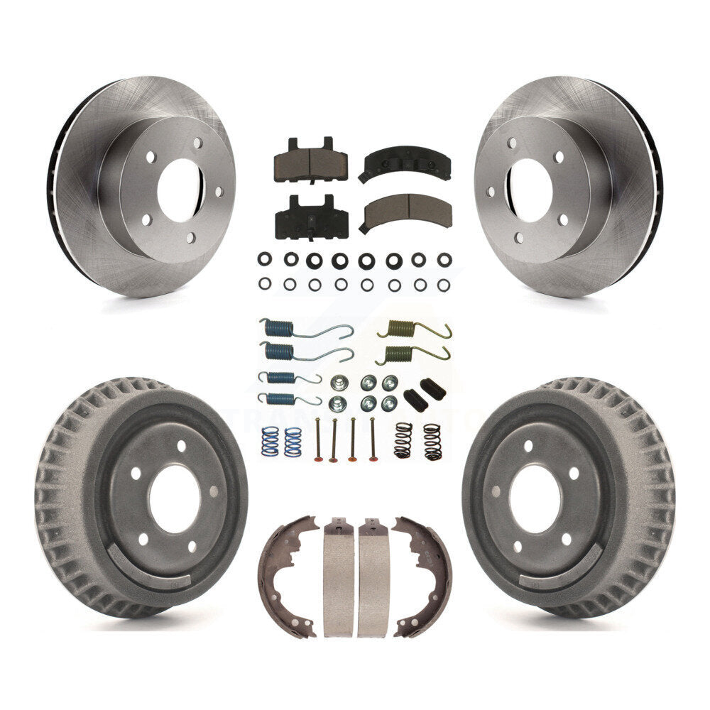 [Avant + Arrière] Kit de Disque et plaquette (céramique) de frein pour 1990-2002 Chevrolet Astro GMC Safari AWD K8C-102222