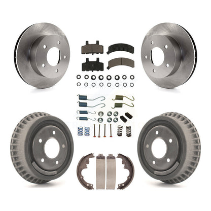 [Avant + Arrière] Kit de Disque et plaquette (céramique) de frein pour 1990-2002 Chevrolet Astro GMC Safari AWD K8C-102222
