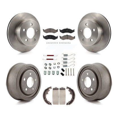 [Avant + Arrière] Kit de Disque et plaquette (céramique) de frein pour Jeep Wrangler TJ K8C-102231