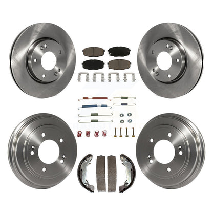 [Avant + Arrière] Kit de Disque et plaquette (céramique) de frein pour 2009 Hyundai Elantra Touring K8C-102233