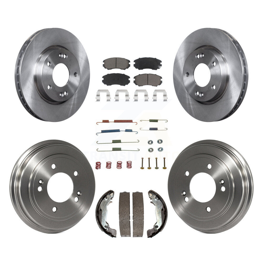 [Avant + Arrière] Kit de Disque et plaquette (céramique) de frein pour Hyundai Elantra K8C-102234