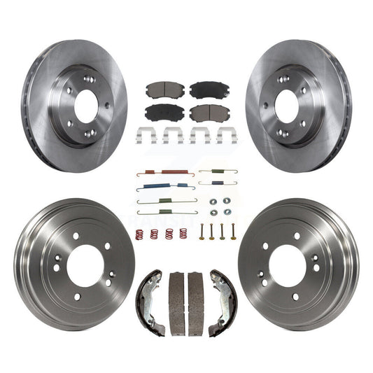 [Avant + Arrière] Kit de Disque et plaquette (céramique) de frein pour Hyundai Elantra K8C-102234