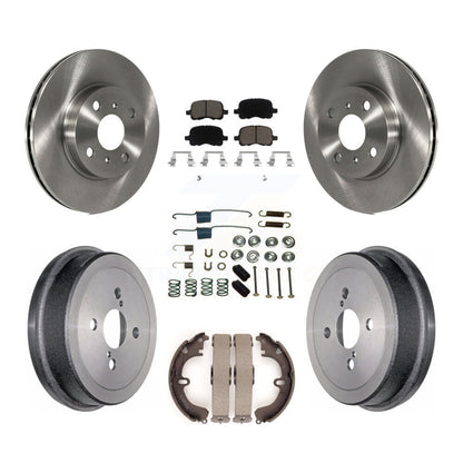 [Avant + Arrière] Kit de Disque et plaquette (céramique) de frein pour Toyota Corolla K8C-102236