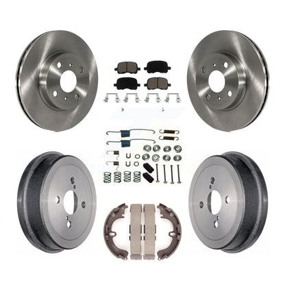 [Avant + Arrière] Kit de Disque et plaquette (céramique) de frein pour Toyota Corolla Chevrolet Prizm K8C-102237