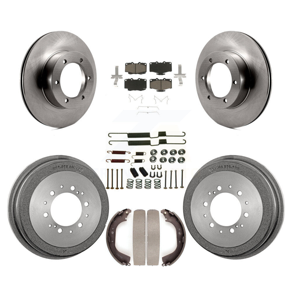 [Avant + Arrière] Kit de Disque et plaquette (céramique) de frein pour Toyota Pickup 4Runner K8C-102257