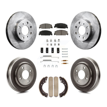 [Avant + Arrière] Kit de Disque et plaquette (céramique) de frein pour Honda Civic K8C-102259