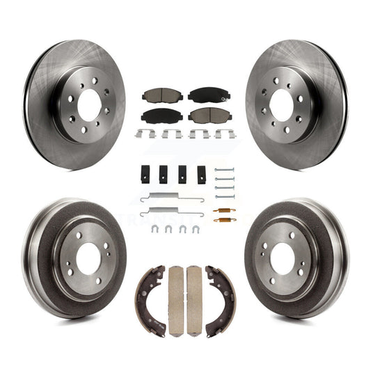 [Avant + Arrière] Kit de Disque et plaquette (céramique) de frein pour Honda Civic Acura EL K8C-102260
