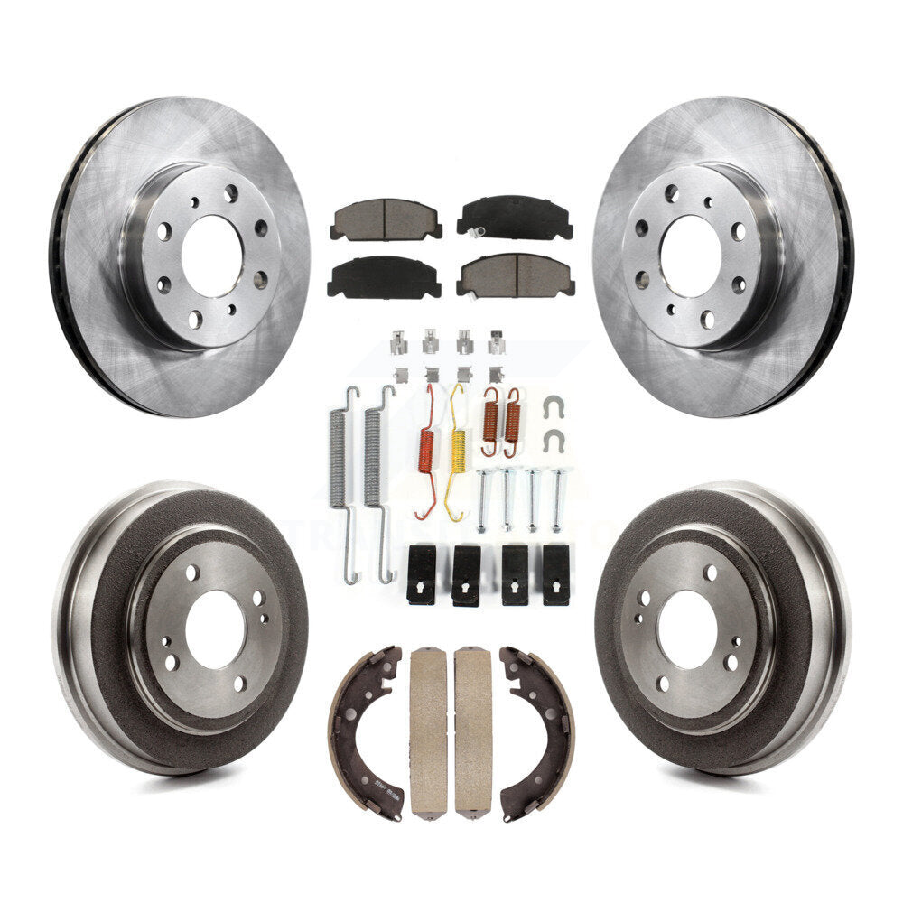 [Avant + Arrière] Kit de Disque et plaquette (céramique) de frein pour Honda Civic K8C-102261