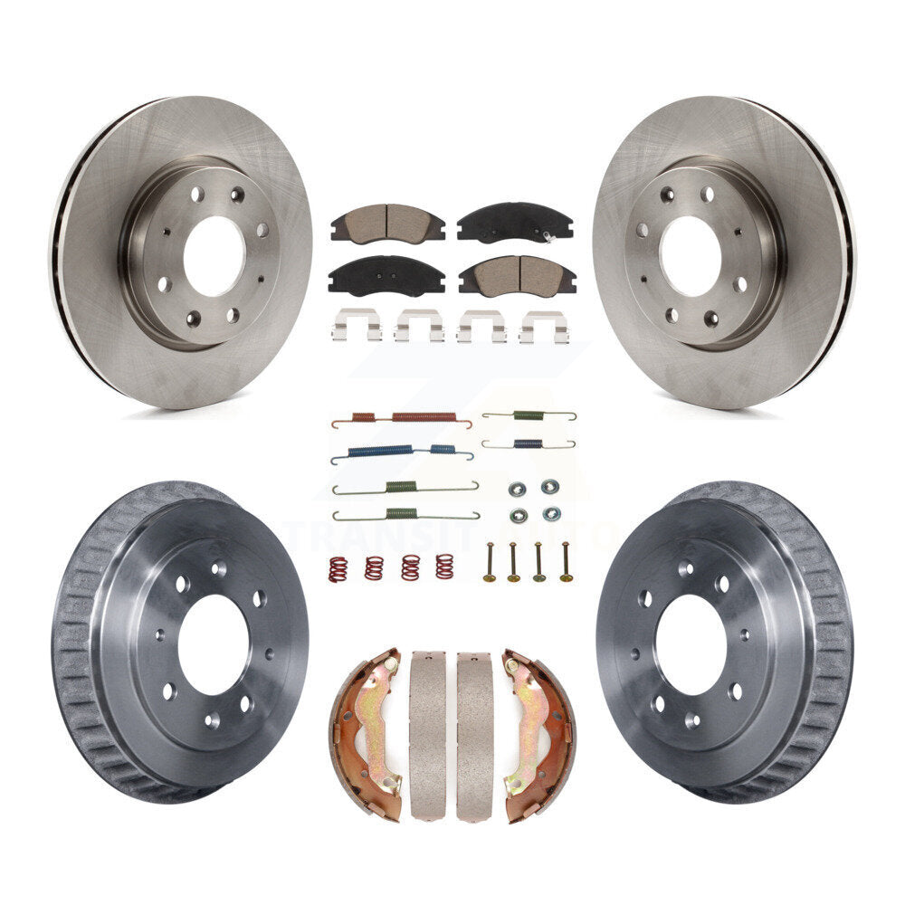 [Avant et Arrière] Disque et plaquette de frein pour 07-09 Kia Spectra rear brakes K8C-102265