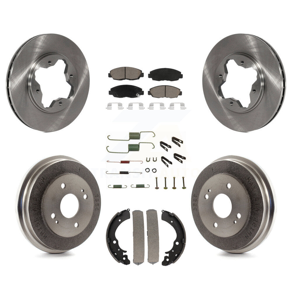 [Avant + Arrière] Kit de Disque et plaquette (céramique) de frein pour Honda Accord K8C-102266