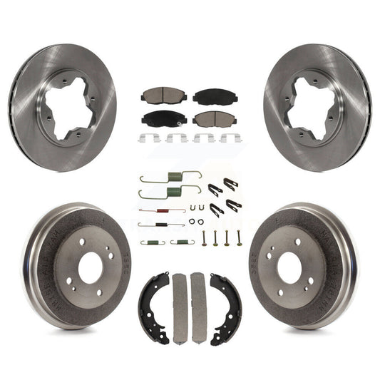 [Avant + Arrière] Kit de Disque et plaquette (céramique) de frein pour Honda Accord K8C-102266