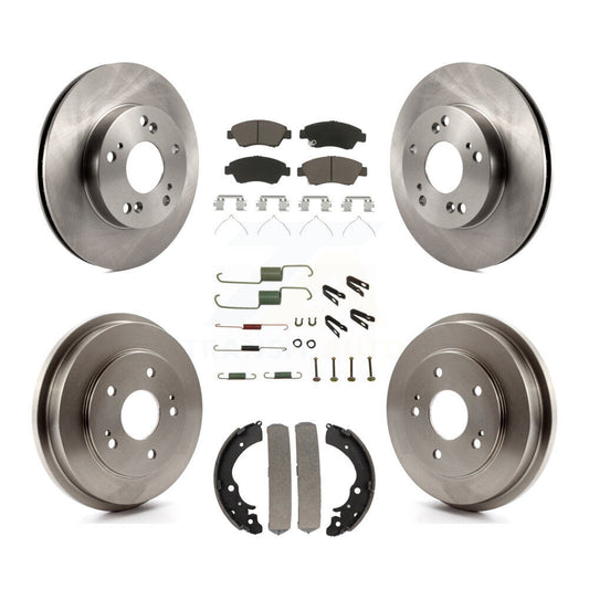 [Avant + Arrière] Kit de Disque et plaquette (céramique) de frein pour Honda Civic K8C-102268