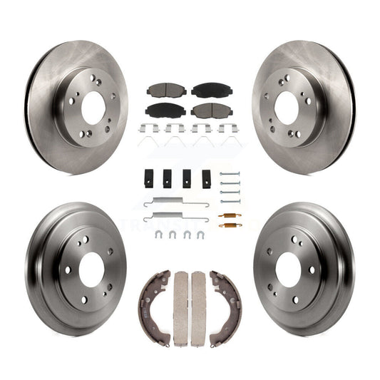[Avant + Arrière] Kit de Disque et plaquette (céramique) de frein pour Honda Civic K8C-102269