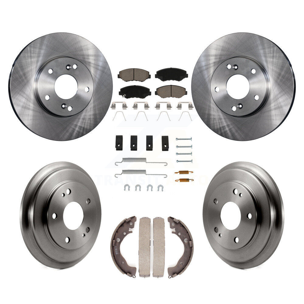 [Avant + Arrière] Kit de Disque et plaquette (céramique) de frein pour Honda Civic K8C-102270