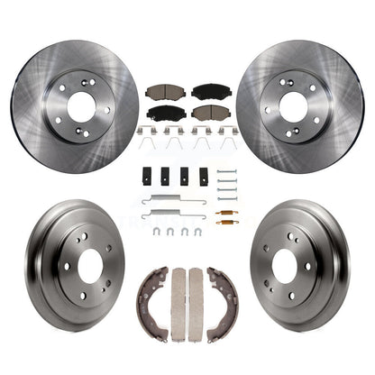 [Avant + Arrière] Kit de Disque et plaquette (céramique) de frein pour Honda Civic K8C-102270