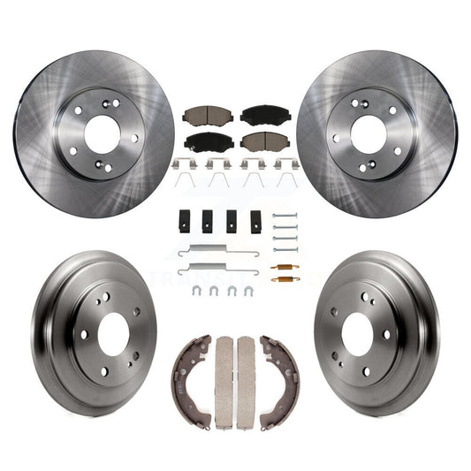 [Avant + Arrière] Kit de Disque et plaquette (céramique) de frein pour Honda Civic K8C-102270