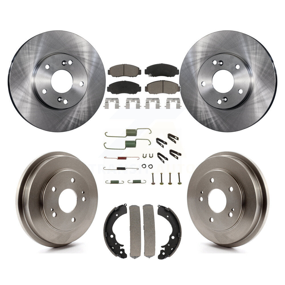 [Avant + Arrière] Kit de Disque et plaquette (céramique) de frein pour Honda Accord Civic K8C-102275
