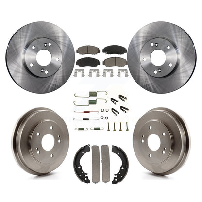 [Avant + Arrière] Kit de Disque et plaquette (céramique) de frein pour Honda Accord Civic K8C-102275