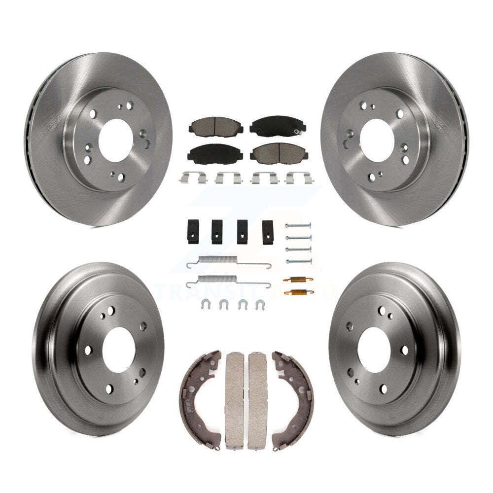 [Avant + Arrière] Kit de Disque et plaquette (céramique) de frein pour Honda Civic K8C-102276