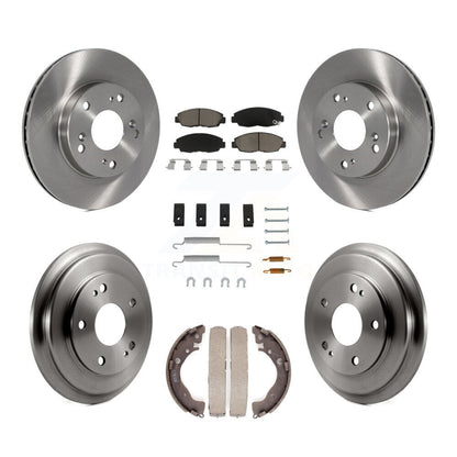 [Avant + Arrière] Kit de Disque et plaquette (céramique) de frein pour Honda Civic K8C-102276