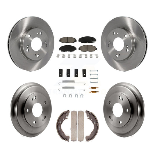 [Avant + Arrière] Kit de Disque et plaquette (céramique) de frein pour Honda Civic K8C-102276