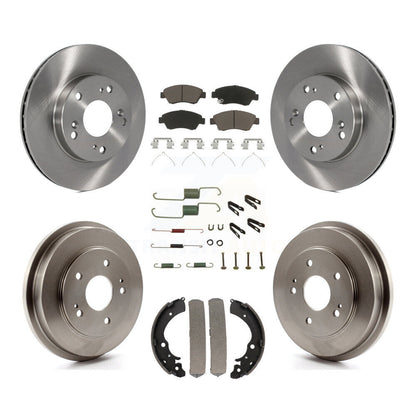 [Avant + Arrière] Kit de Disque et plaquette (céramique) de frein pour 2006-2008 Honda Civic Hybrid K8C-102277