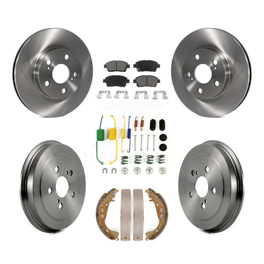 [Avant + Arrière] Kit de Disque et plaquette (céramique) de frein pour 2008 Toyota Prius K8C-102280