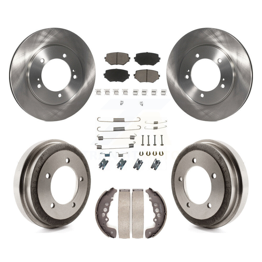 [Avant + Arrière] Kit de Disque et plaquette (céramique) de frein pour Suzuki Grand Vitara K8C-102283