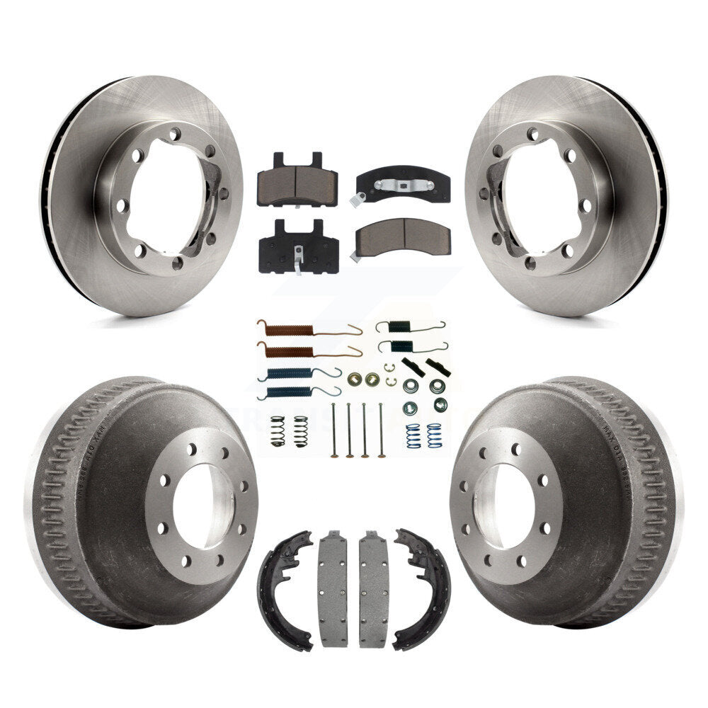 [Avant + Arrière] Kit de Disque et plaquette (céramique) de frein pour 1988-1989 K3500 Chevrolet GMC K8C-102286