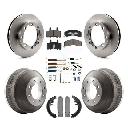 [Avant + Arrière] Kit de Disque et plaquette (céramique) de frein pour 1988-1989 K3500 Chevrolet GMC K8C-102286