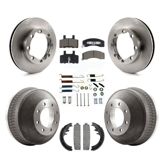 [Avant + Arrière] Kit de Disque et plaquette (céramique) de frein pour 1988-1989 K3500 Chevrolet GMC K8C-102286