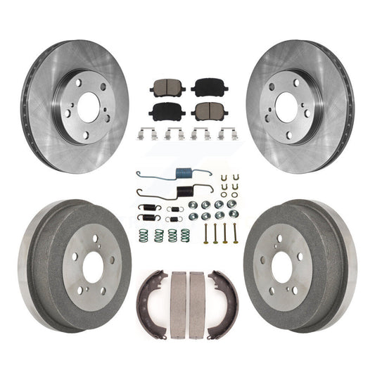 [Avant + Arrière] Kit de Disque et plaquette (céramique) de frein pour 1999-2001 Toyota Solara 2.2L K8C-102294