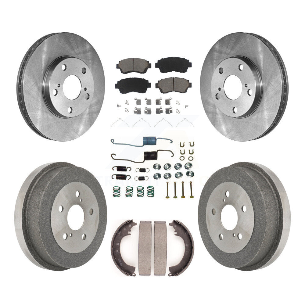 [Avant + Arrière] Kit de Disque et plaquette (céramique) de frein pour Toyota Camry K8C-102296