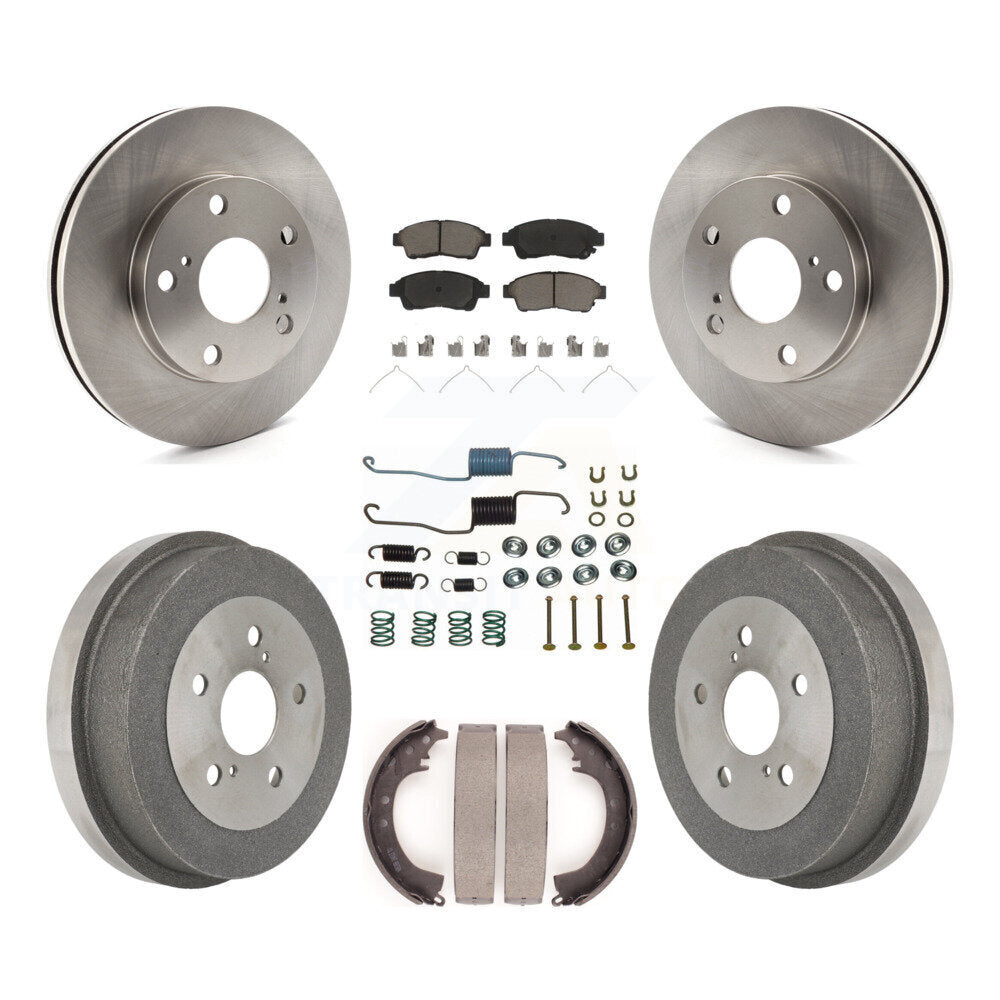 [Avant + Arrière] Kit de Disque et plaquette (céramique) de frein pour Toyota Camry 2.2L K8C-102297