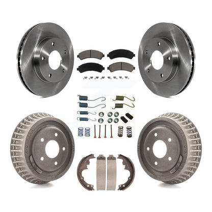 [Avant + Arrière] Kit de Disque et plaquette (céramique) de frein pour 1998-2003 Chevrolet S10 4WD avec rear brakes K8C-102305