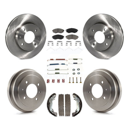 [Avant + Arrière] Kit de Disque et plaquette (céramique) de frein pour Hyundai Elantra rear brakes K8C-102308