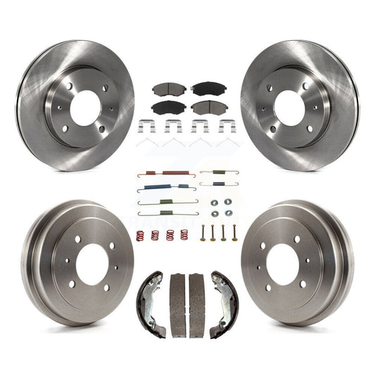 [Avant + Arrière] Kit de Disque et plaquette (céramique) de frein pour Hyundai Elantra rear brakes K8C-102308