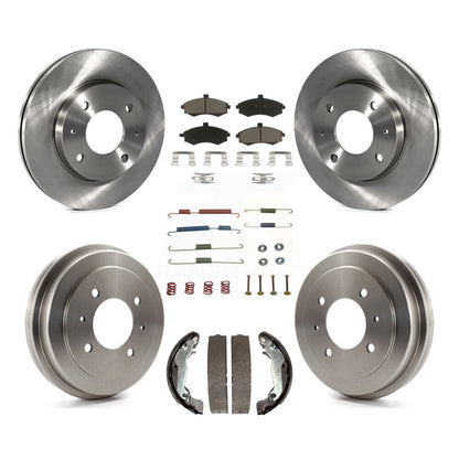[Avant + Arrière] Kit de Disque et plaquette (céramique) de frein pour Hyundai Elantra rear brakes K8C-102309