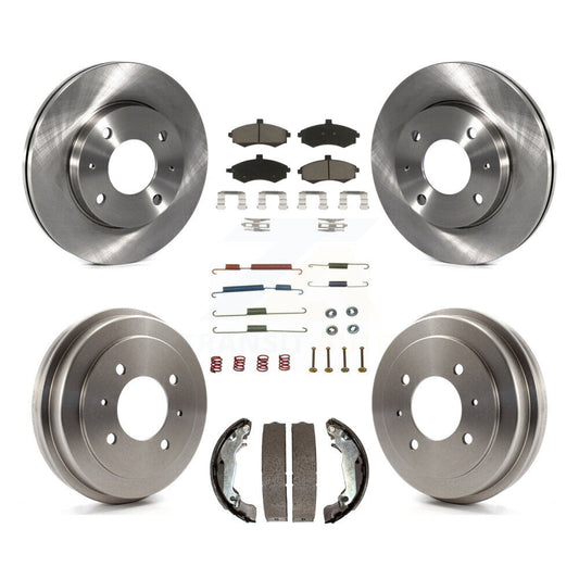 [Avant + Arrière] Kit de Disque et plaquette (céramique) de frein pour Hyundai Elantra rear brakes K8C-102309