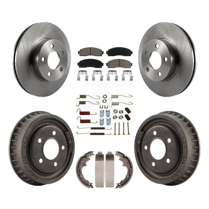 [Avant + Arrière] Kit de Disque et plaquette (céramique) de frein pour Ford Ranger Mazda B4000 avec 9" Diameter K8C-102316