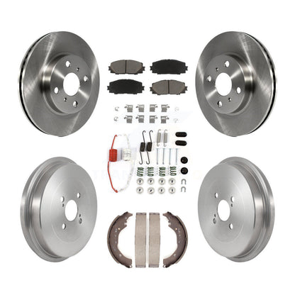 [Avant + Arrière] Kit de Disque et plaquette (céramique) de frein pour Toyota Prius C Scion iQ K8C-102319