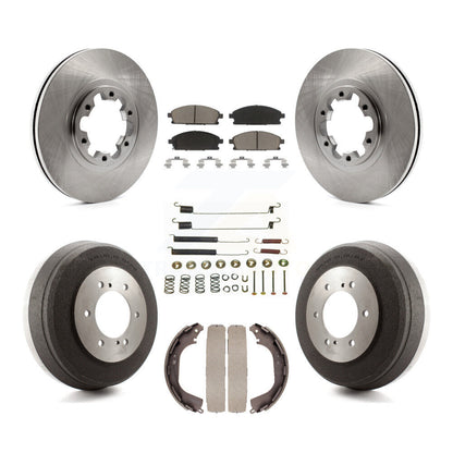 [Avant + Arrière] Kit de Disque et plaquette (céramique) de frein pour Nissan Pathfinder INFINITI QX4 K8C-102321
