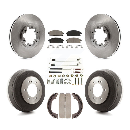 [Avant + Arrière] Kit de Disque et plaquette (céramique) de frein pour Nissan Pathfinder INFINITI QX4 K8C-102321