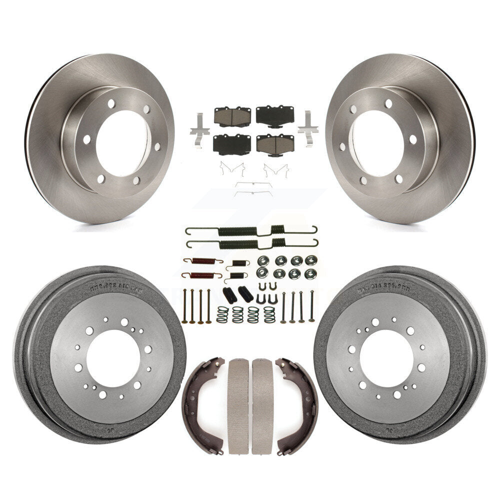 [Avant + Arrière] Kit de Disque et plaquette (céramique) de frein pour Toyota 4Runner K8C-102324