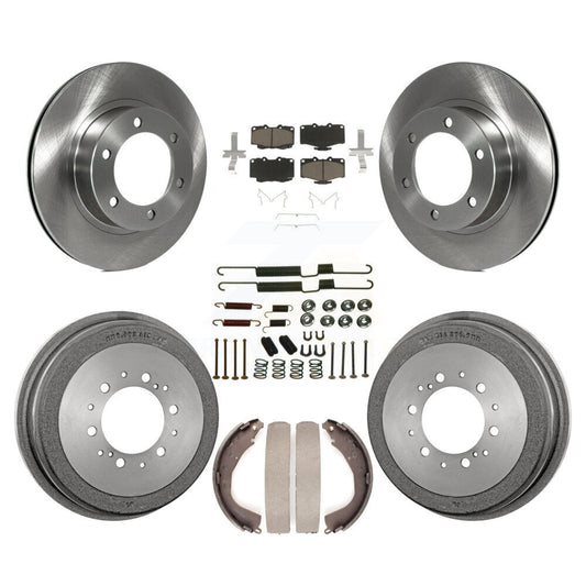 [Avant + Arrière] Kit de Disque et plaquette (céramique) de frein pour 2001 Toyota 4Runner avec 16" Factory Wheels K8C-102327