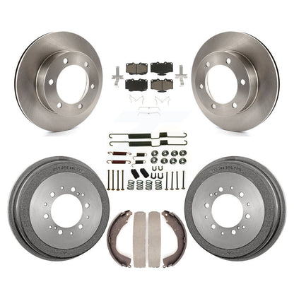 [Avant + Arrière] Kit de Disque et plaquette (céramique) de frein pour 2001 Toyota 4Runner avec 15" Factory Wheels K8C-102328