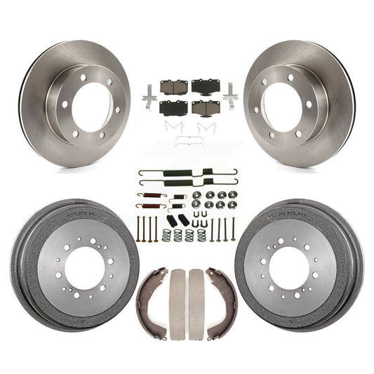 [Avant + Arrière] Kit de Disque et plaquette (céramique) de frein pour 2001 Toyota 4Runner avec 15" Factory Wheels K8C-102328